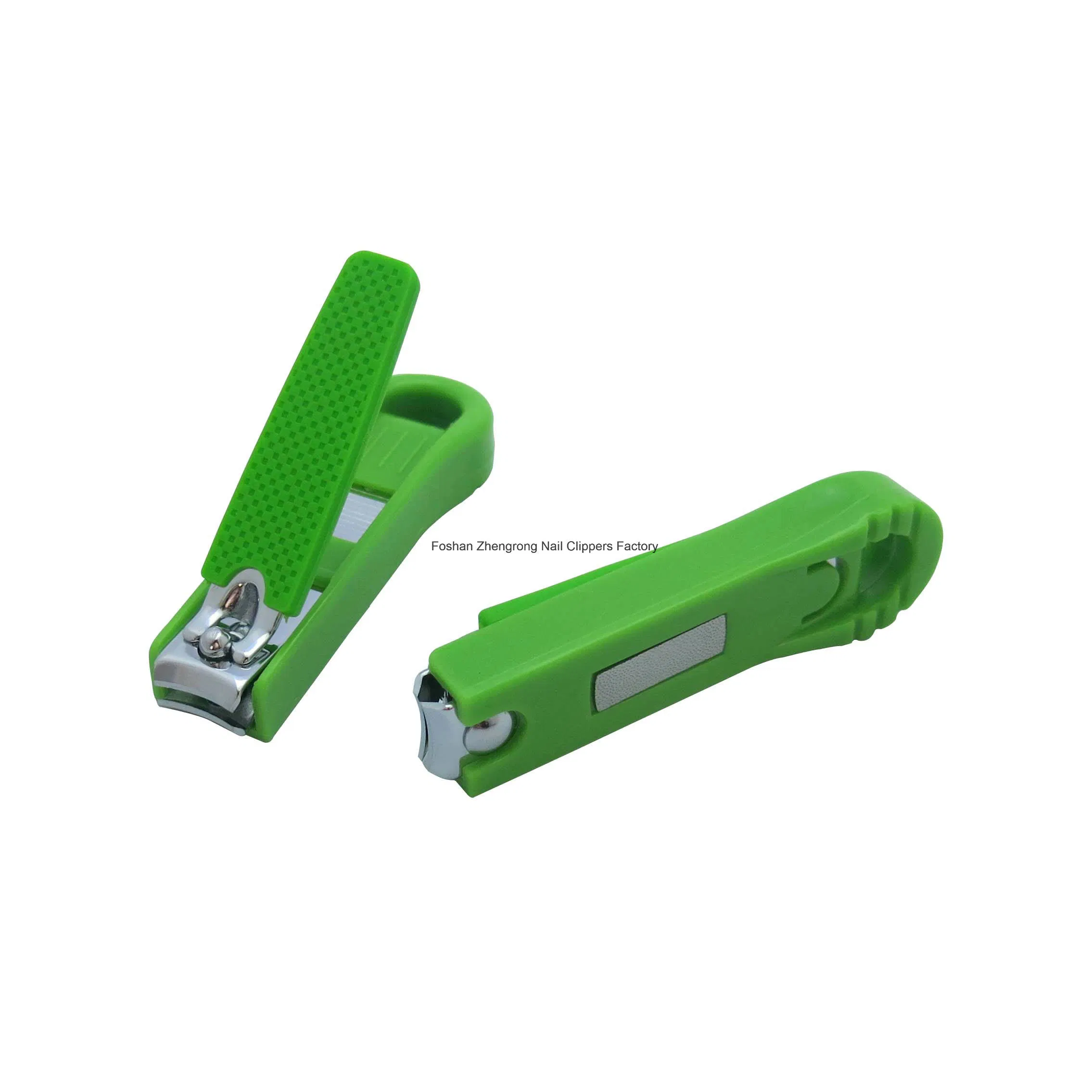 Magic Carbon Steel Middle Nail Clippers with Silicone Cover & Catcher (608S-10R)
