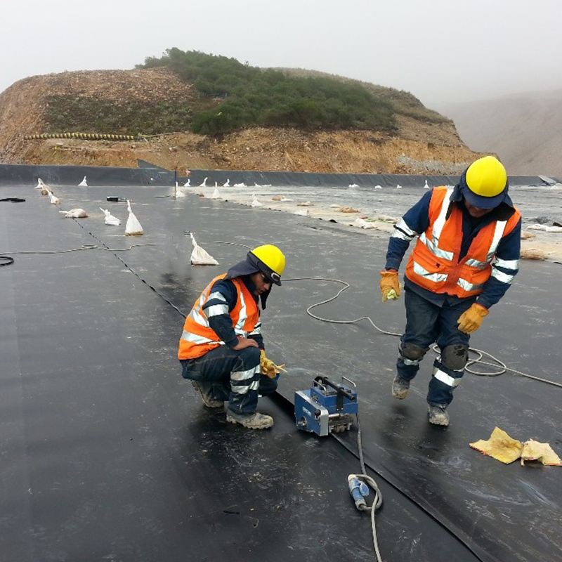 High Strength HDPE Waterproof Liner for Landfill, Mining, Pond, Reservoir, and Canal Geomembrane