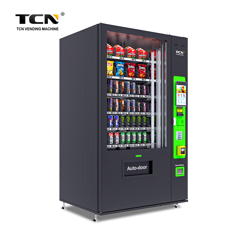 Tcn-Cel-10c (V22) White/Black Vending Machine with Mdb, Dex, RS-232 Protocol