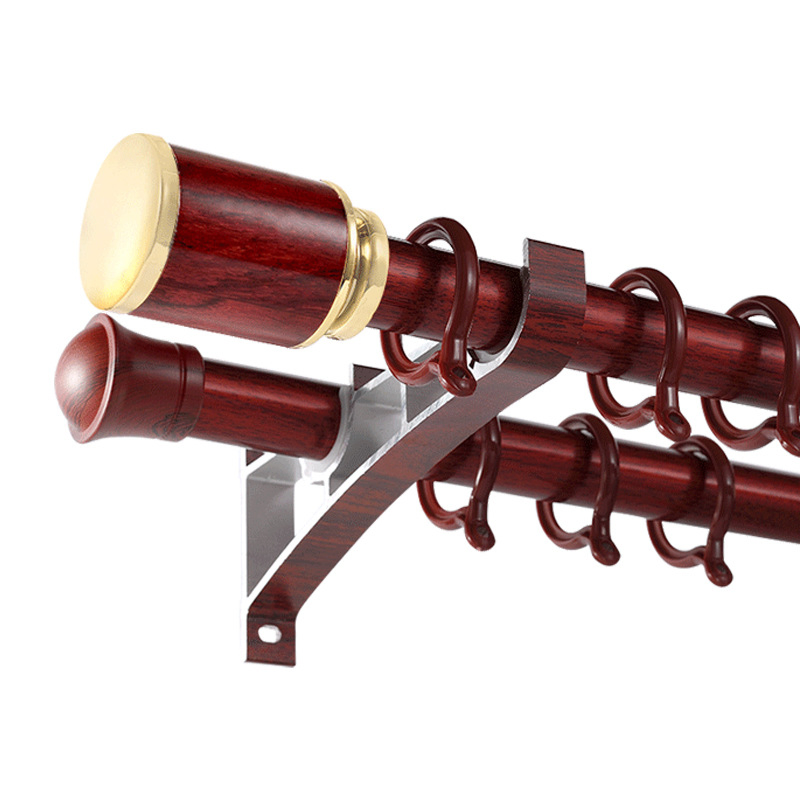 Wholesale Cheapest Aluminum Alloy Curtain Rod Fashion Curtain Rods Curtain Pole Rod 28mm