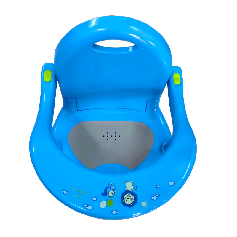 Foldable Baby Bath Seat with Non-Slip Mat Infants Bath Tub Chair with Suction Cups for Stability