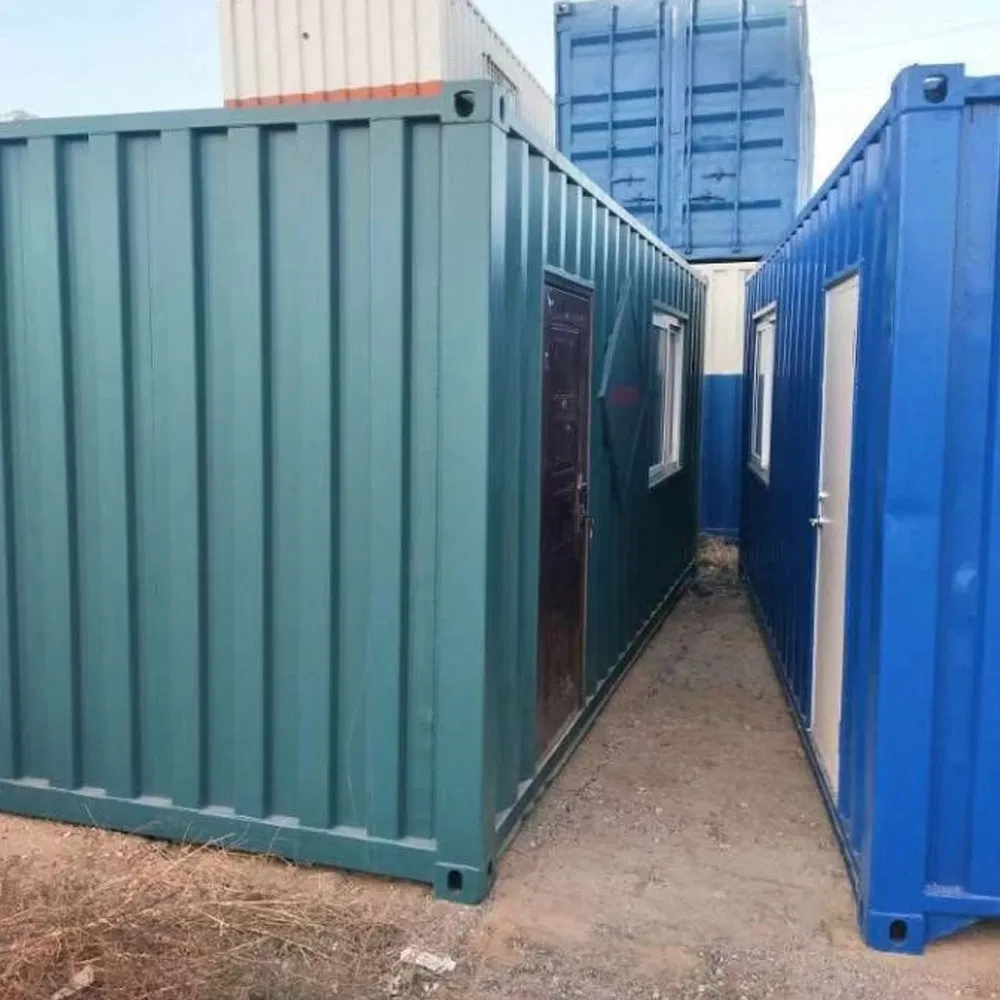 Rock Wool Color Steel Plate Fireproof Construction Site Temporary Mobile House