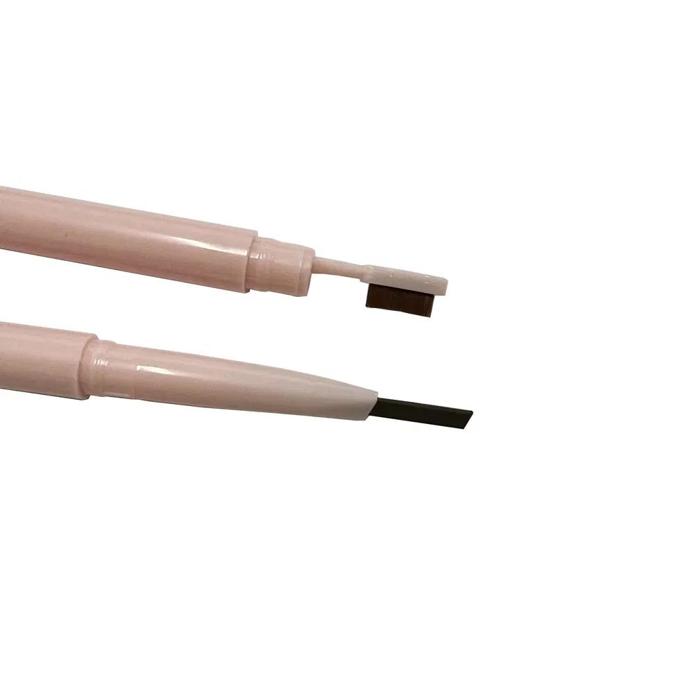 Private Label Makeup Automatic Waterproof Eye Brow Pencil with Eyebrow Brush