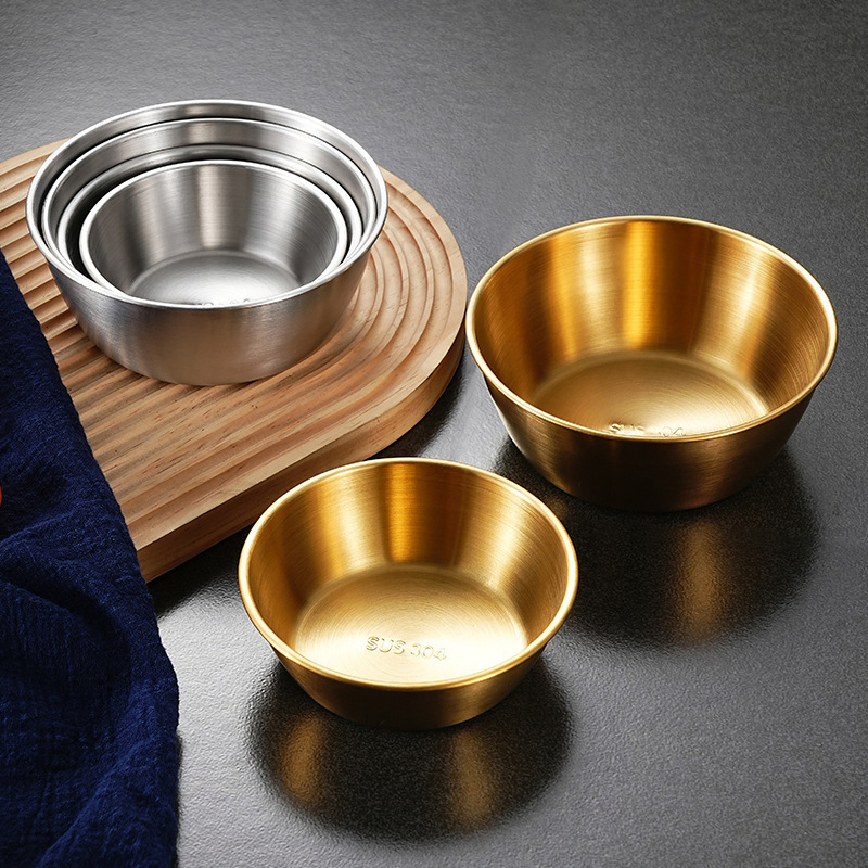 Elegant Stainless Steel Sauce Dish for Serving and Dipping