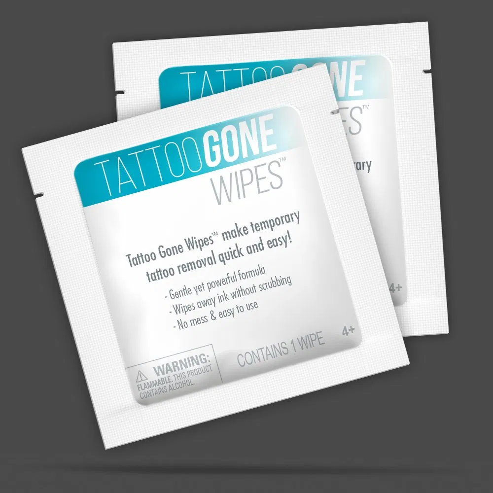 Custom Printing Individually Wrapped Tattoo Primer Wipes for Tattoo Kit
