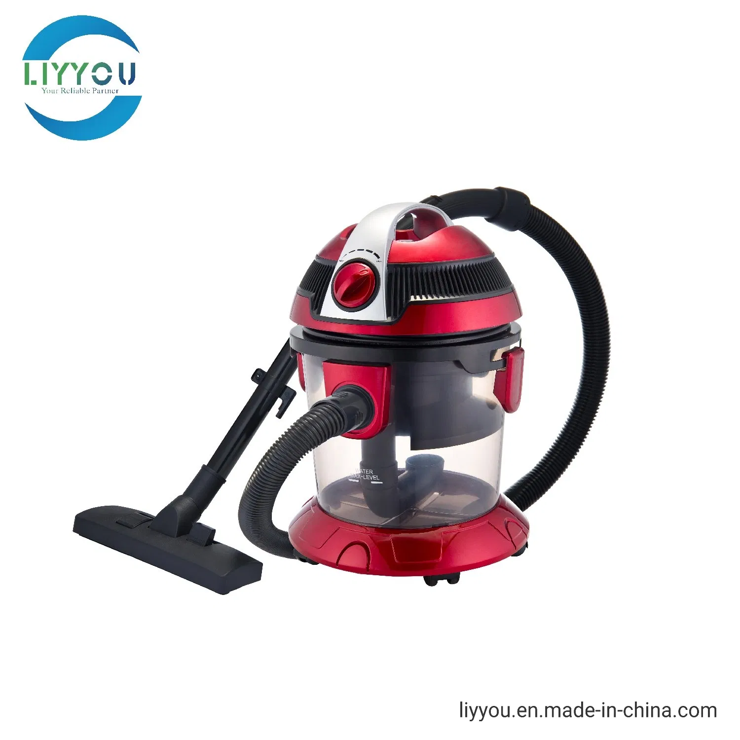 Household 800W 1.5L HEPA Filter Wet&Dry Vacuum Drum Cleaner with Blower