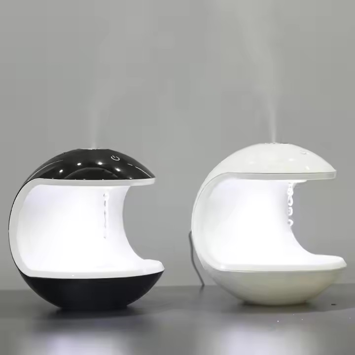 Cool Mist Water Quiet Floating Water Anti Gravity Water Drop Humidifier Illusion Humidifiers
