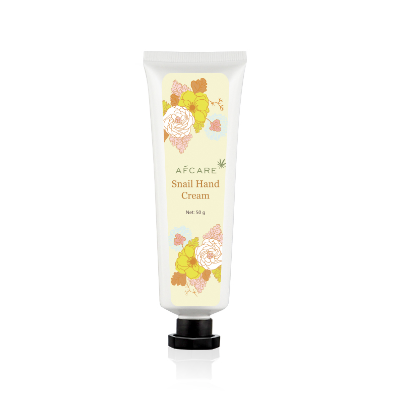 Private Label Organic Natural Snail Hand Cream Moisturizing Smoothing Skincare