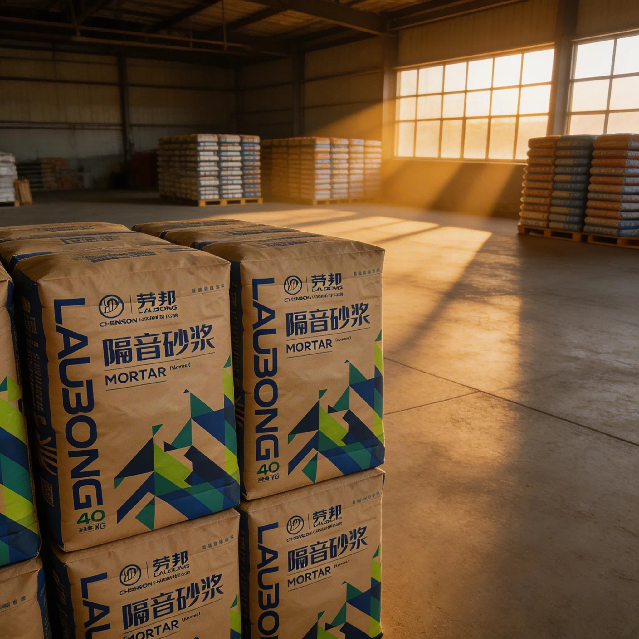 Soundproof Cement-Based Mortar for Floor Impact Noise Construction Material
