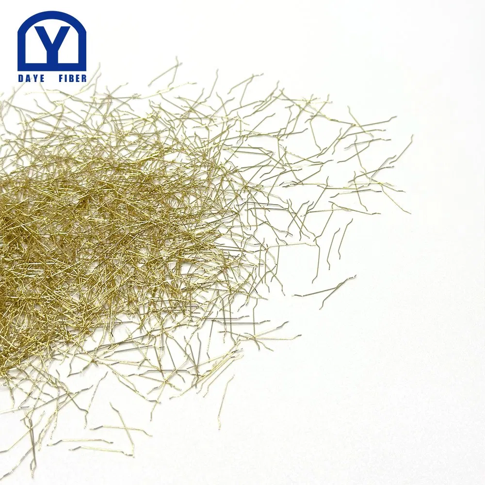 Uhpc Steel Fibre Copper Coated End Hook Concrete Steel Fiber