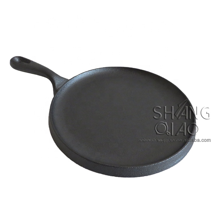 Чугунная сковорода Тава для блинов, 25 см