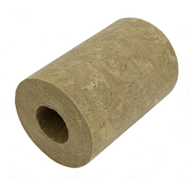 Industrial-Grade Stone Wool Pipe Insulation for Process Heating and Trace Lines