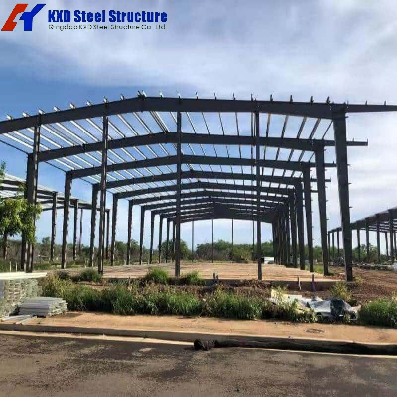 Prefabricated Structural Steel Galvanized Broiler House