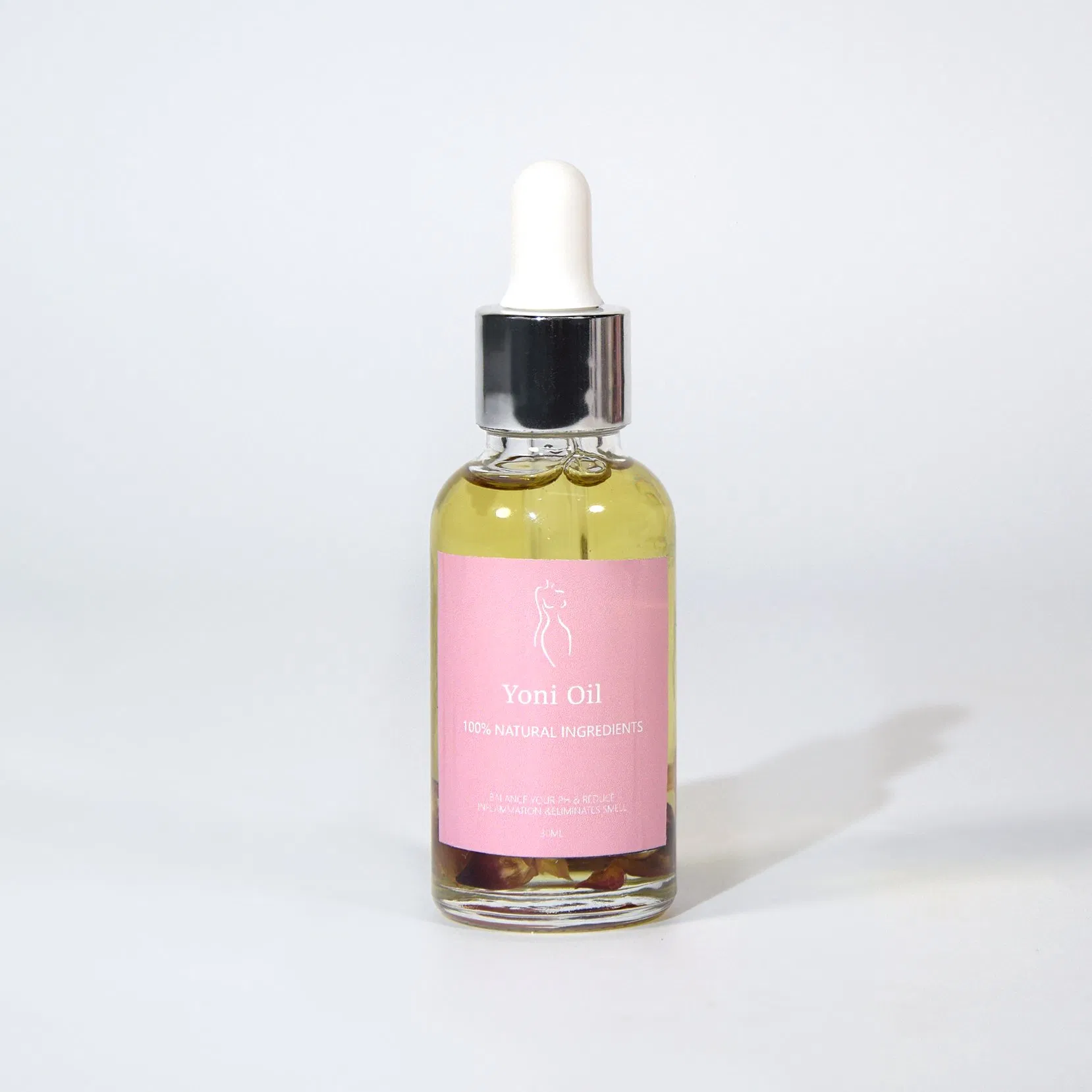 Private Label 100% Natural Formula Intimate Rose Yoni Oil Inflammation Vegan Intimate Care Products Essential Oil