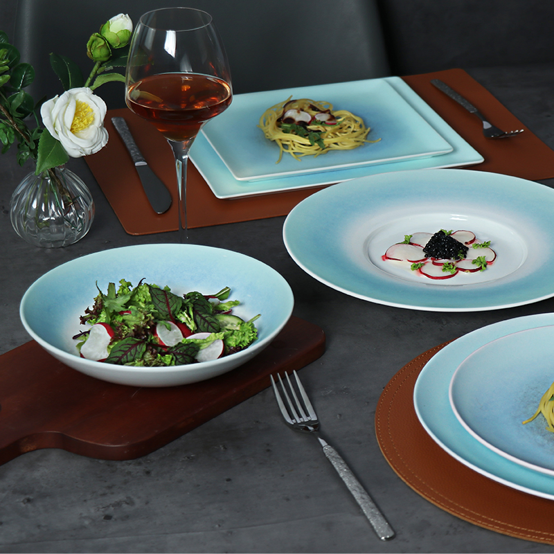 3 Divided Serving Dinner Bowl 3 Compartment Plate