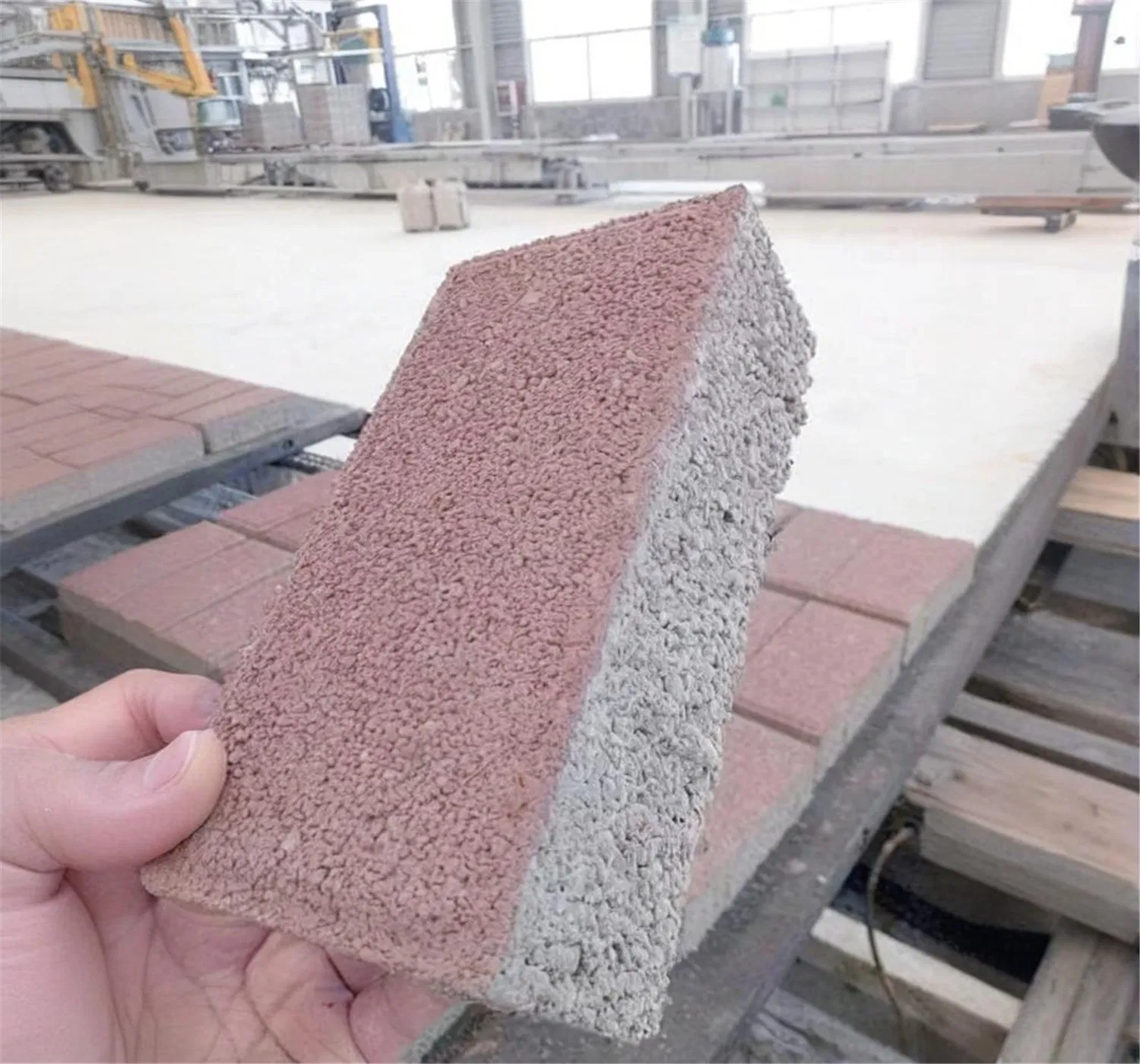Excellent New Design Anti-Slip Water Permeable Ceramic Brick High Compressive Strength