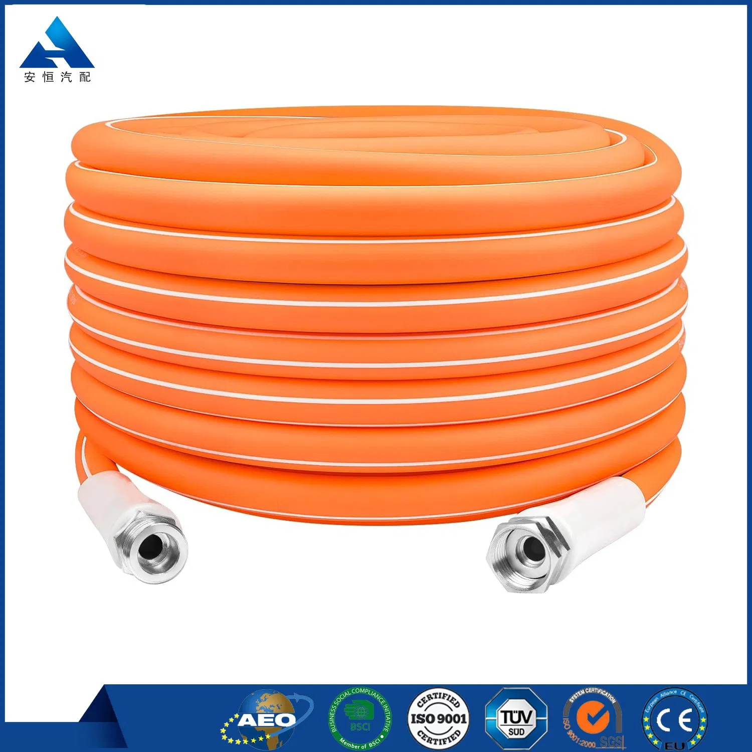 5/8" Heavy Duty Water Hose, Easy to Coil Garden Hose