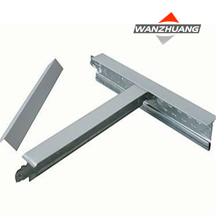 Construction Material Suspended Ceiling Tee Grid Ceiling Galvanized Steel Metal T Runner T-Grid