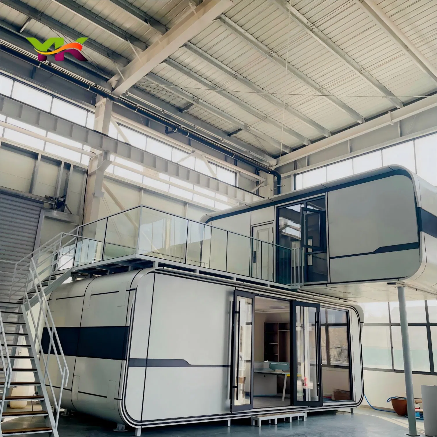 Prefabricated Integrated Apple House Factory Price Modern Hotel Mobile Home Prefab Container Residential Portable Cabin Smart Home Space Capsule