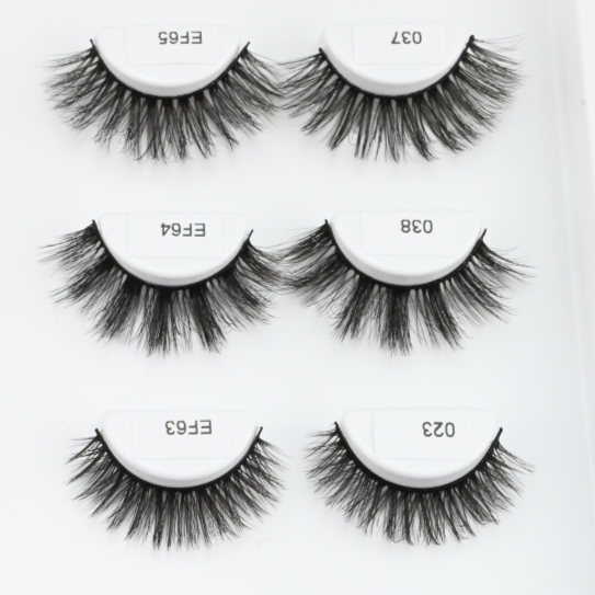 Mt Lashes Wholesale Eyelash Extension OEM Vendor 3D Faux Mink Soft False Strip Lashes