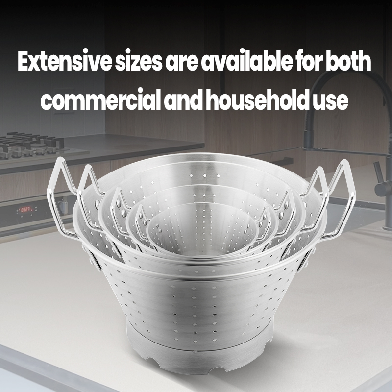 Wholesale Stainless Steel 201 Sieve, Strainers for Vegetables Draining, Kitchen Gadget Colander