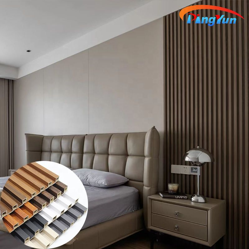 Evrionmental Material WPC Wall Panel Samples and Color Cards for Interior Decoration