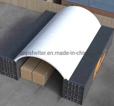 Container Metal Shipping Container Shelter 40FT Container PVC Canopy