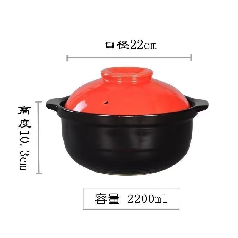 Chenyue Ceramic Glittering Dinnerware Clay Cooking Pot 19*9cm China