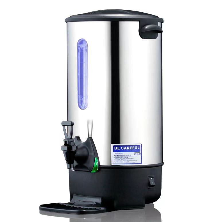 Hotel Stainless Steel Double Layer Electric Coffee Kettle Electrical Hot Water Boiler