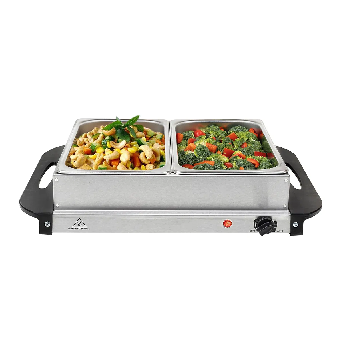 Food Hot Warmer Serving Stainless Steel Silver Electric Buffet Warmer 2021
