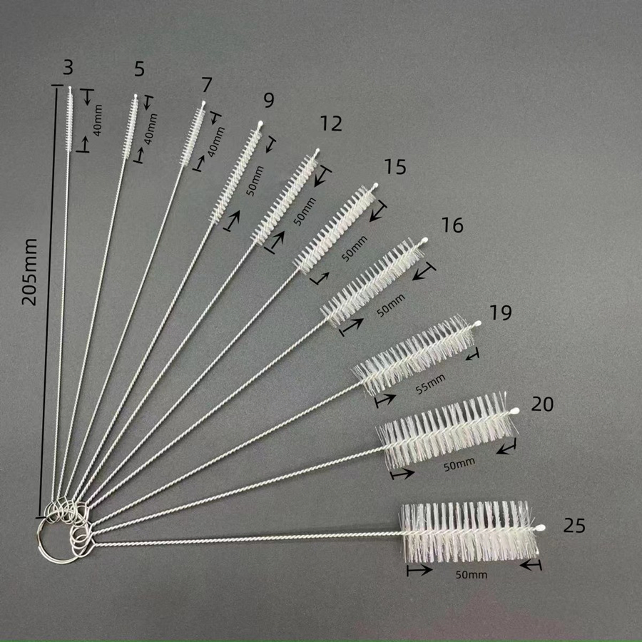 Экощетка для трубок и соломинок из нейлона