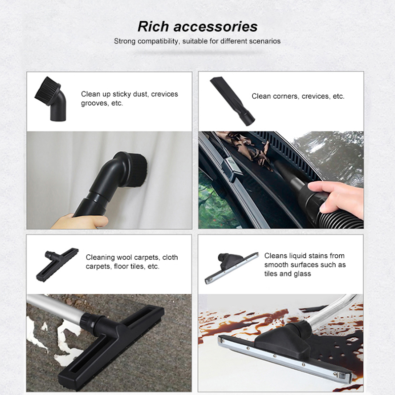 Factory Direct Sales Wet Dry Industry Commercial Cordless Auto Vacuum Cleaner Equipment