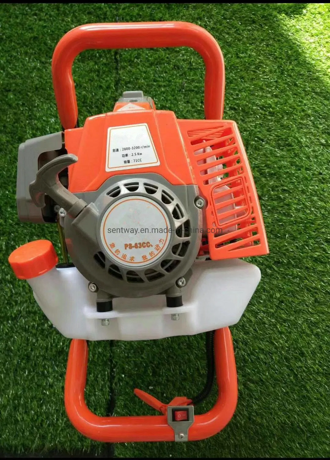 52cc, Ce, Portable Drill, Gasoline Earth Drill/Hole Digger