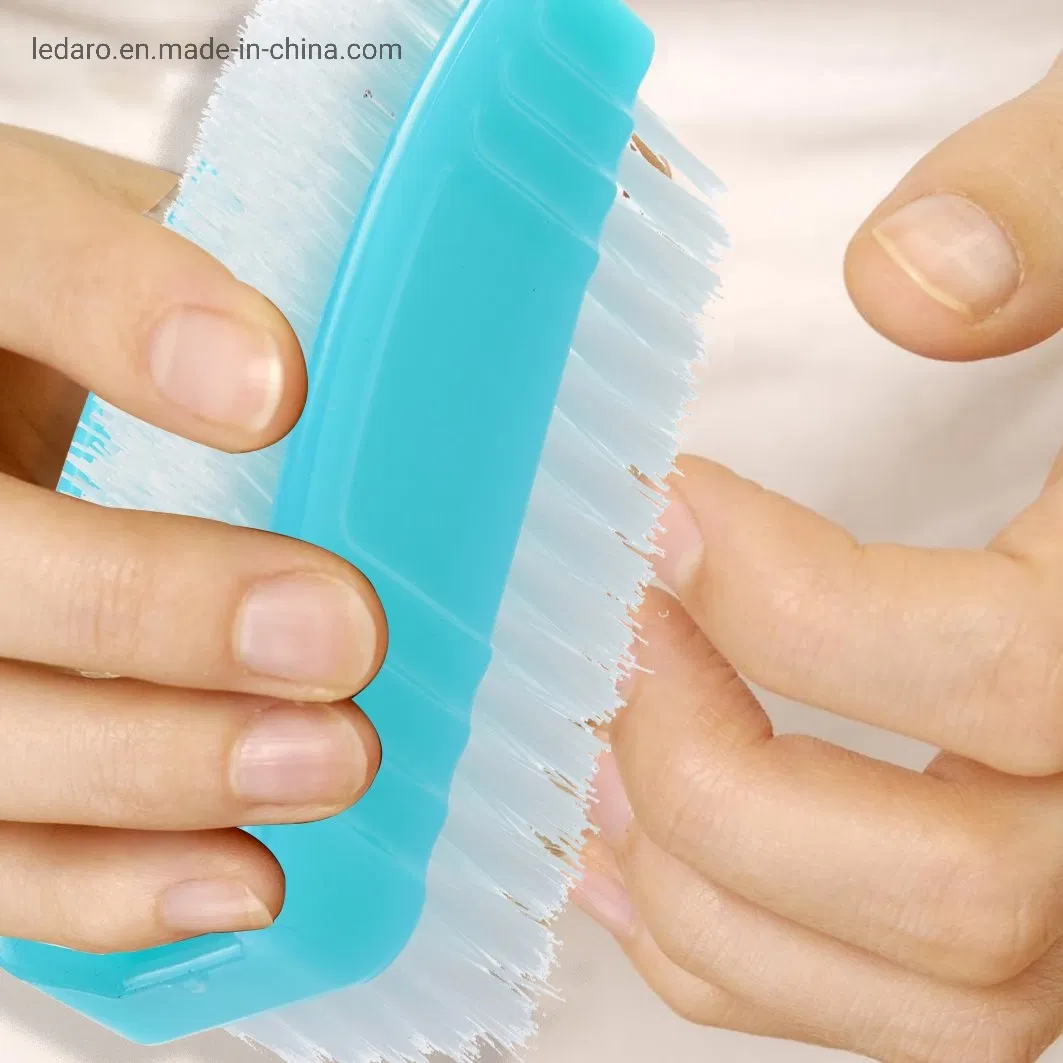 Translucent Double Sided Nail Brush for Cleaning Fingernail Cleaning Scrub Brushes for Toes and Nails
