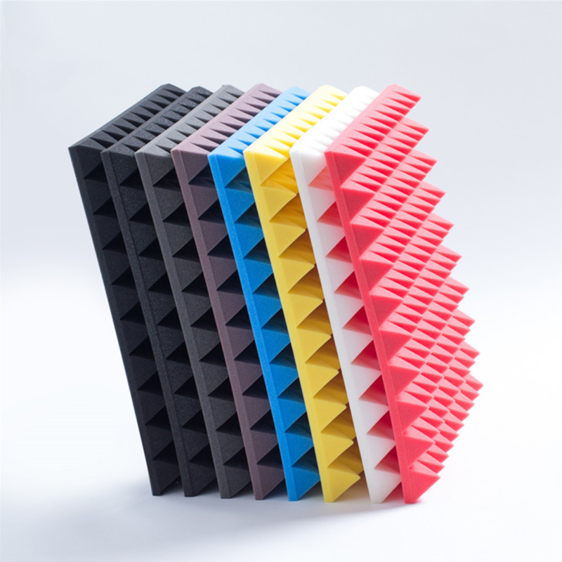 Wholesale Eco Soundproofing Studio KTV Meeting Room High-Density Wedge Foam Board Acoustic Panels