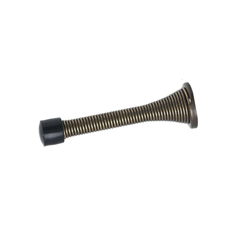 Heavy Duty Spring Door Stopper, Wall Mounted and Floor Mounted with Safety Rubber
