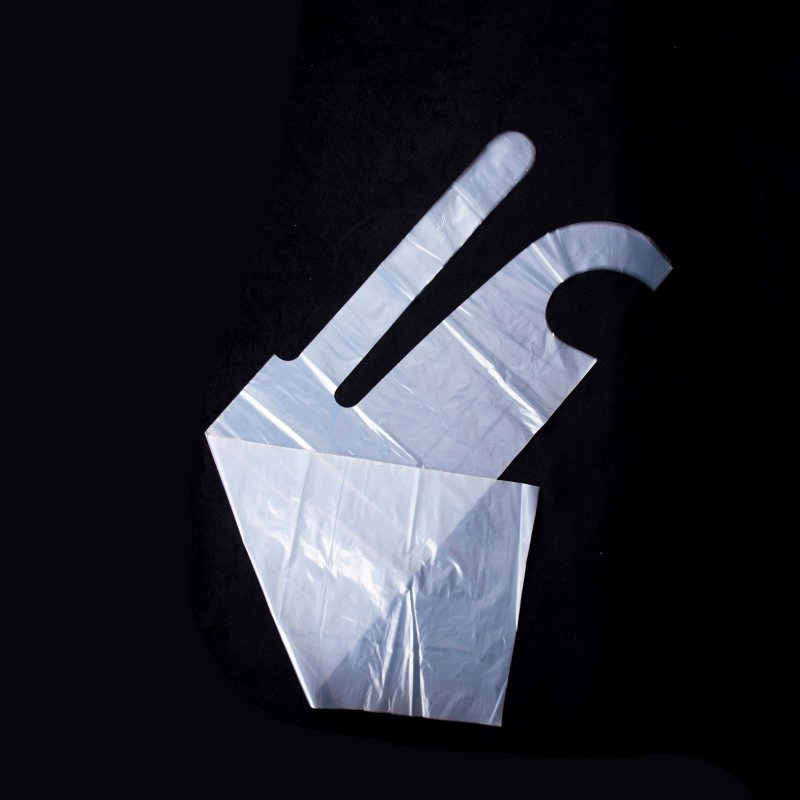 Disposable Plastic PE Transparent Flat Apron