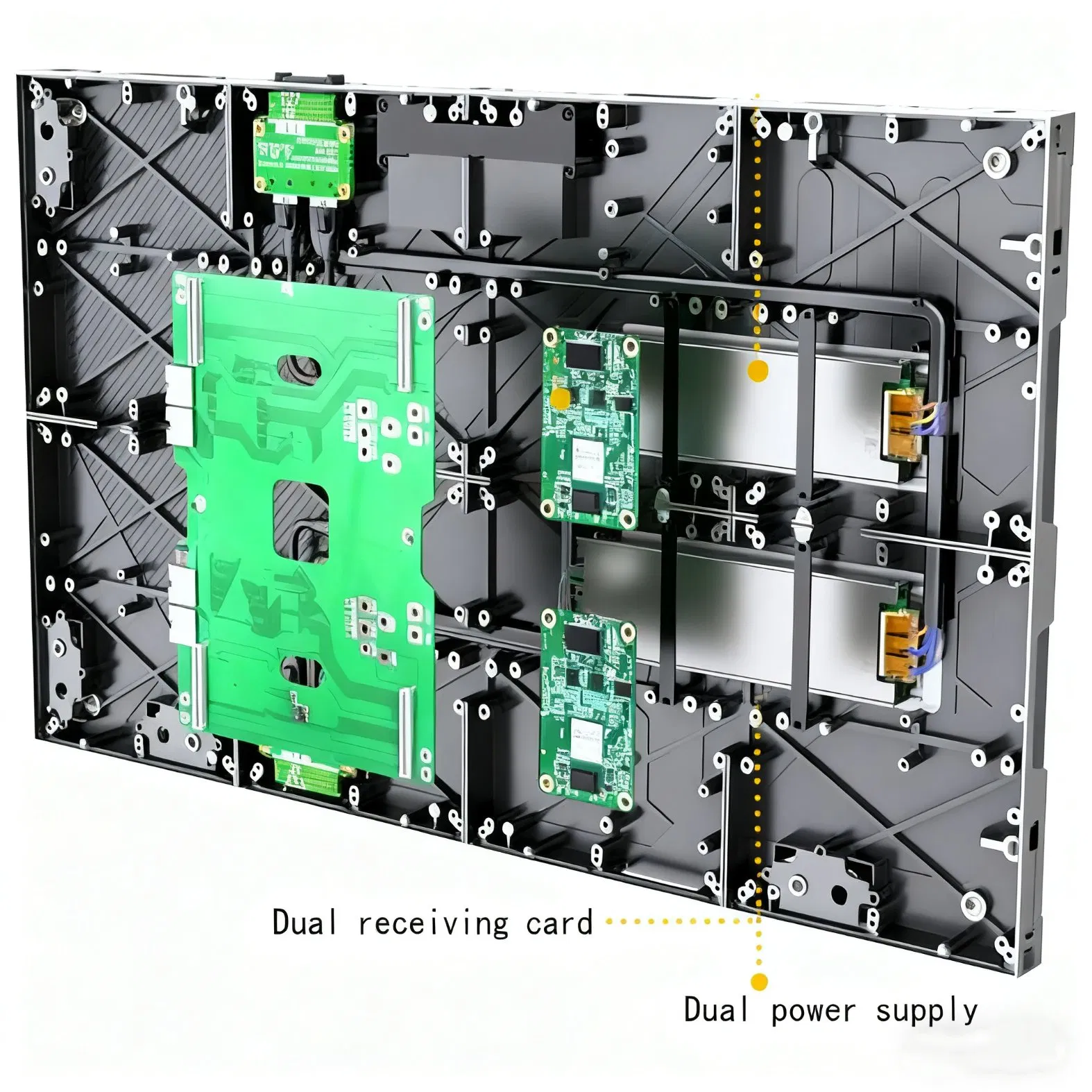 Ultra-Slim Mini Video Wall Display Screen with COB Technology