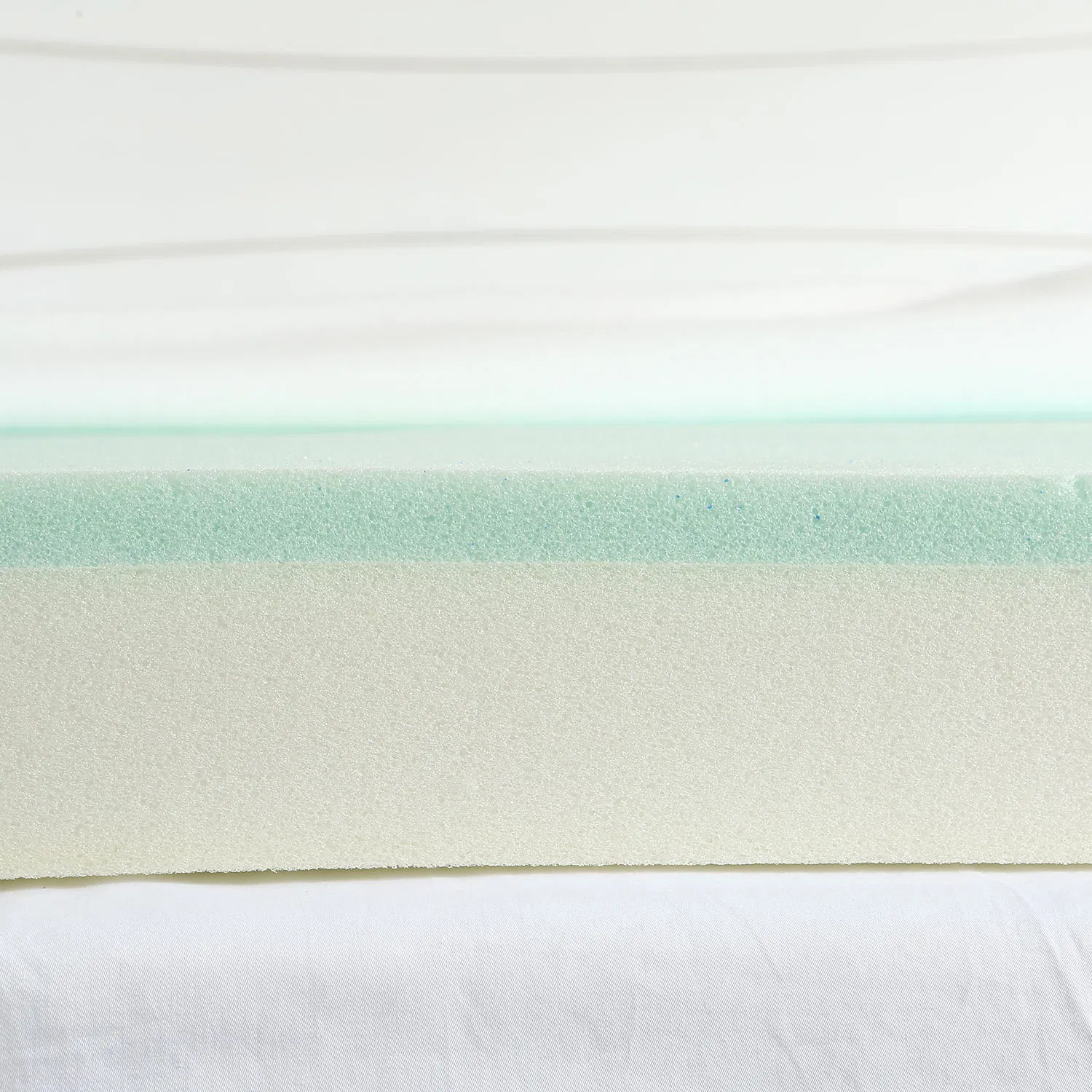 Cool Breathable Soft and Resilient Mattress Toppers with Cooling Gel Infused Foam
