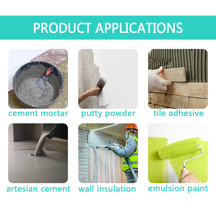 Waterproof Grade Rdp Redispersible Polymer Powder Vae Emulsion for Good Waterproof Mortar
