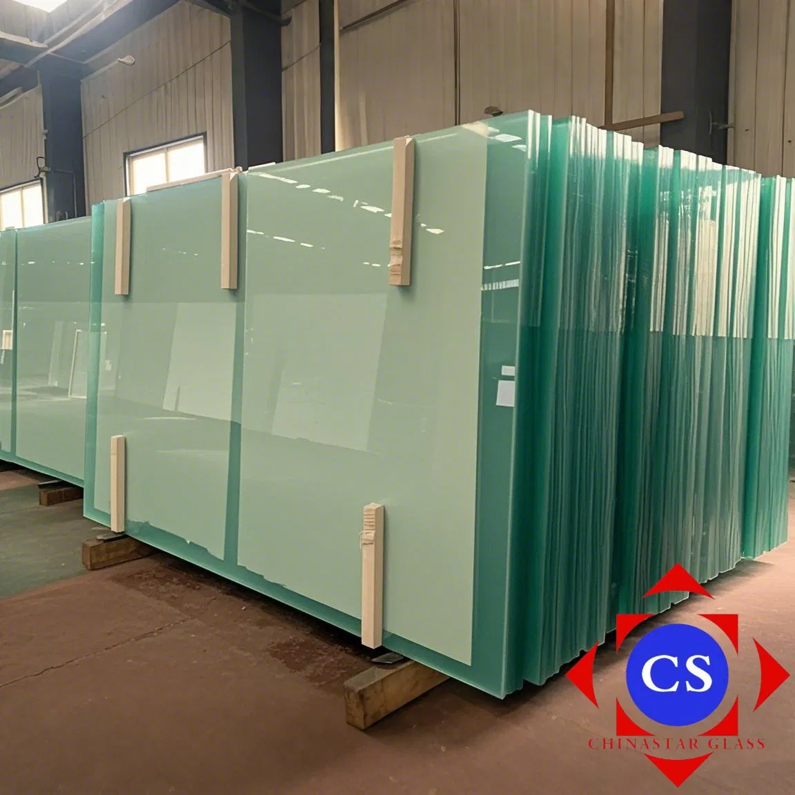 Acid-Etched Glass Anti-Fingerprint Glass for Decoration/Parition/Enclosure