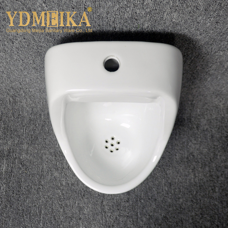 Small Size Hot Sale Ceramic Urinal Bathroom Sanitary Ware Wall Mounted Urinal Household Ceramic Men's Urinal