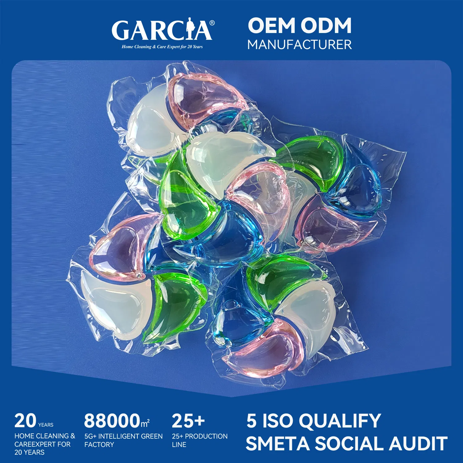 Customizable Liquid Laundry Detergent Pod for Effective Clothes Washing