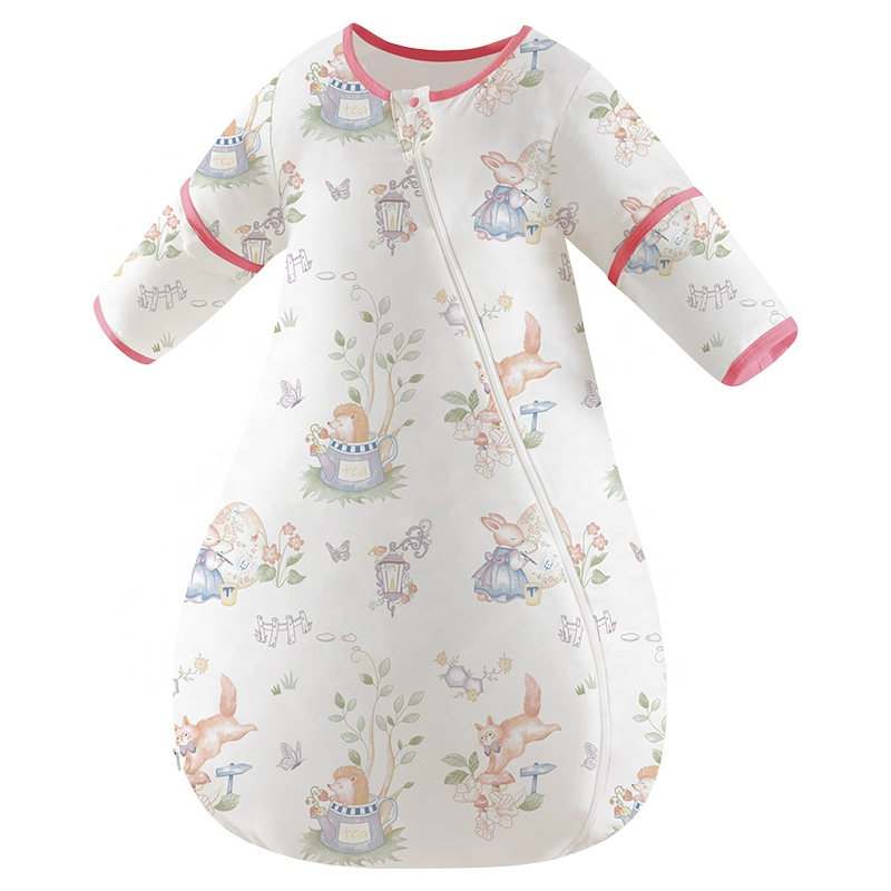 Custom Baby Sleeping Bag Wearable Newborn Blanket Kids Spring Autumn Sleep Sack