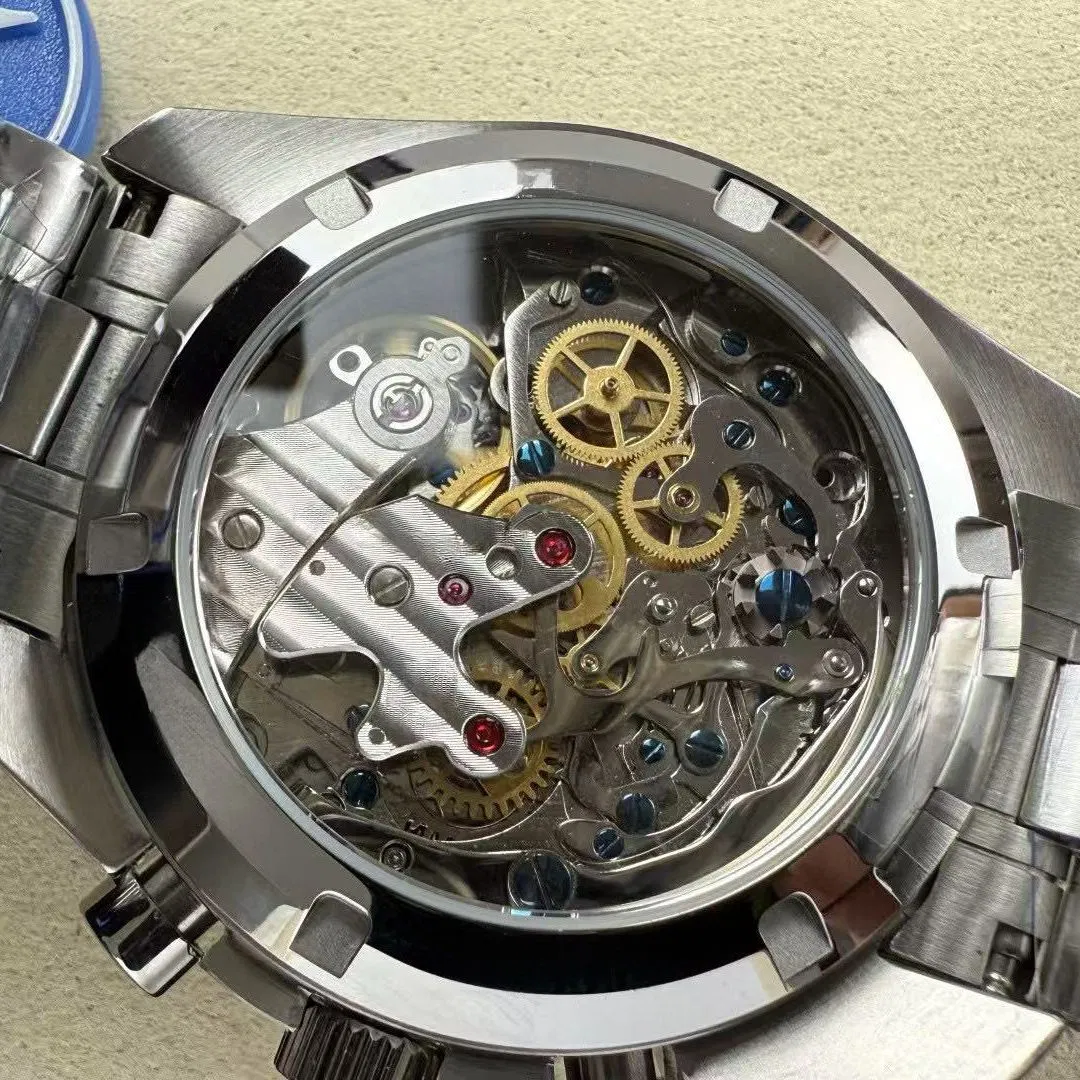 Super Quality Counterweight Steel Strip Waterproof Fully Automatic Mechanical Watch