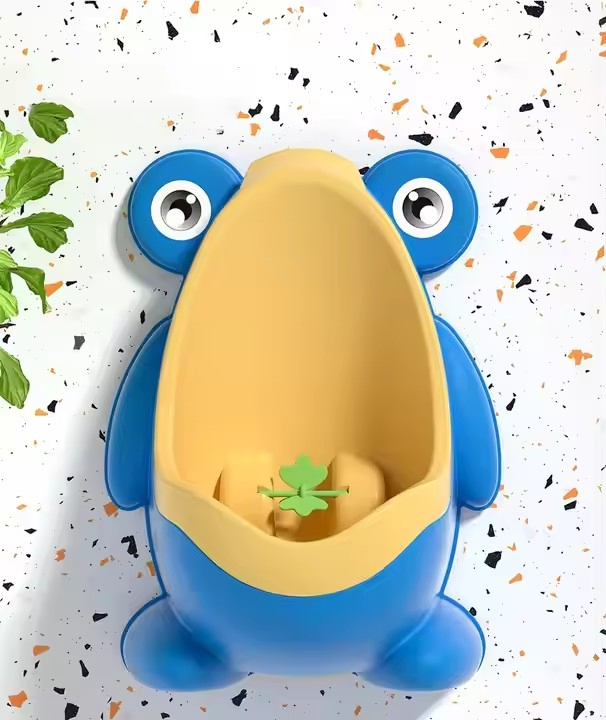 Frog Shape Baby Urinal Wholesale Boys Wall-Mounted Urinal Children's Urinal Pot Boy Standing Urinal Children's Urinal