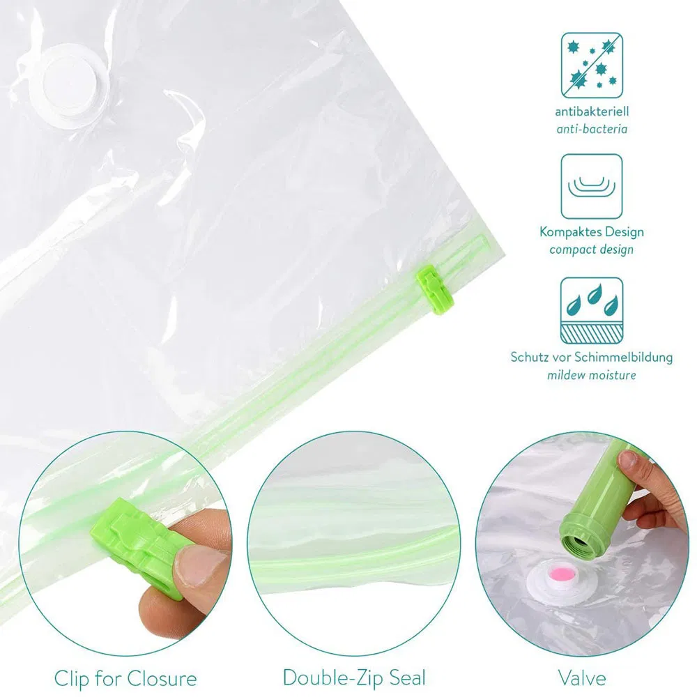 Vacuum Storage Bags with Pump Space Saver Vacuum Seal Bags Homeuse