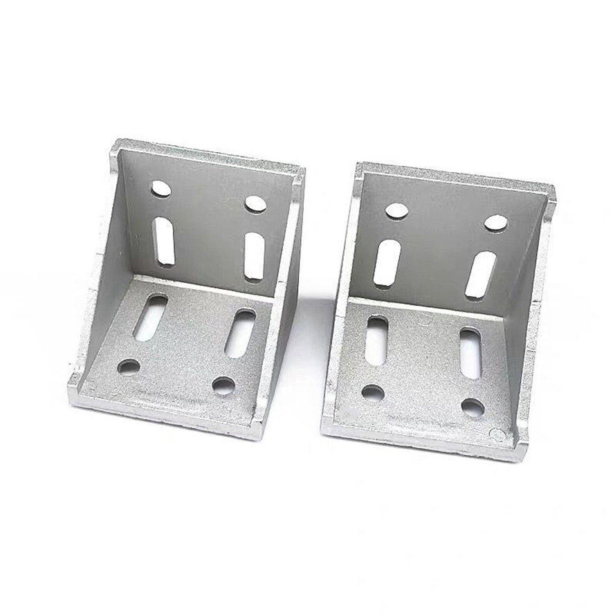Slot8 Slot10 Aluminium Profile 90 Degrees Corner Connector Angle Bracket