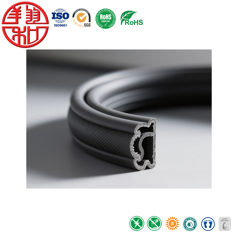 Premium Waterproof Rubber Seal Strip for Shower Doors and Windows