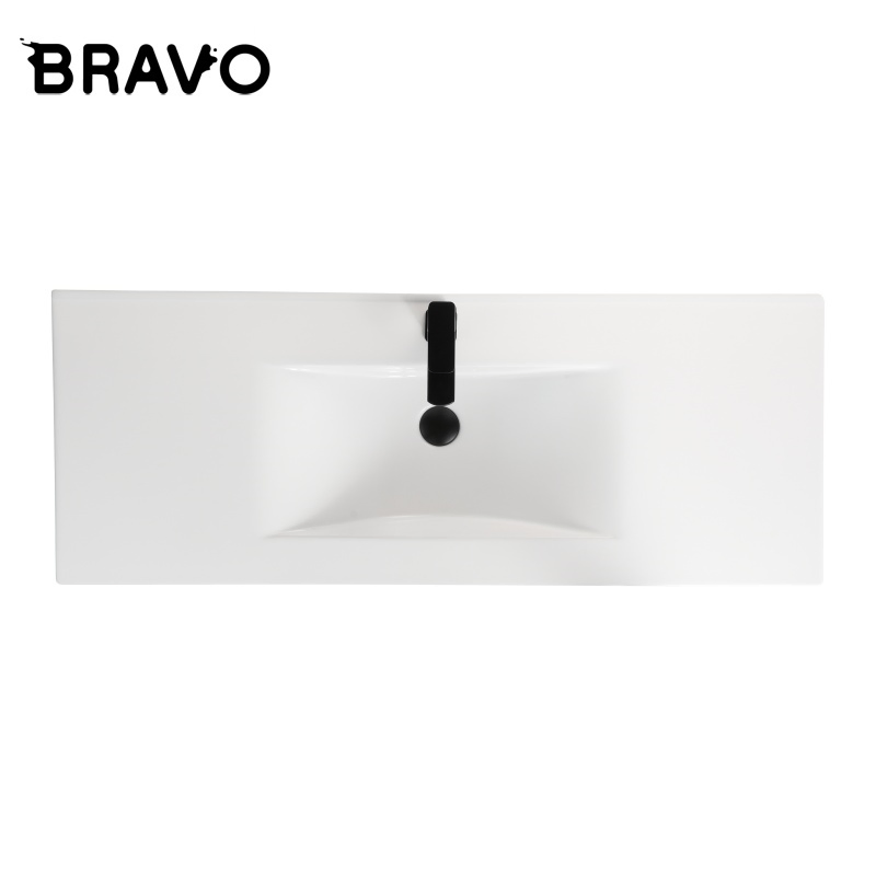 Керамическая раковина BRAVO для ванной, белая